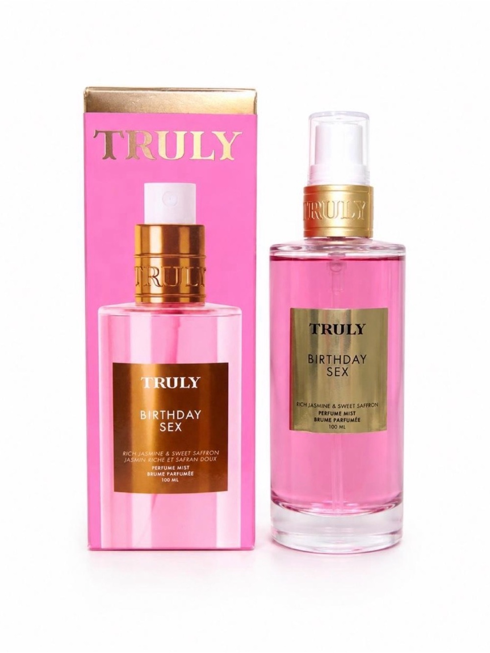 Truly Birthday Sex Spray Rich Jasmine & Sweet Saffron NEW